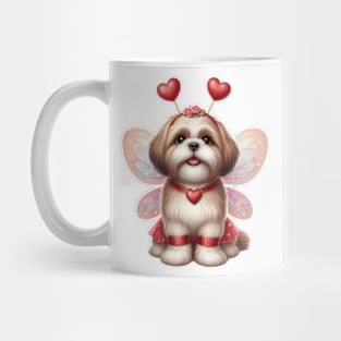 Valentine Fairy Shih Tzu Dog Mug